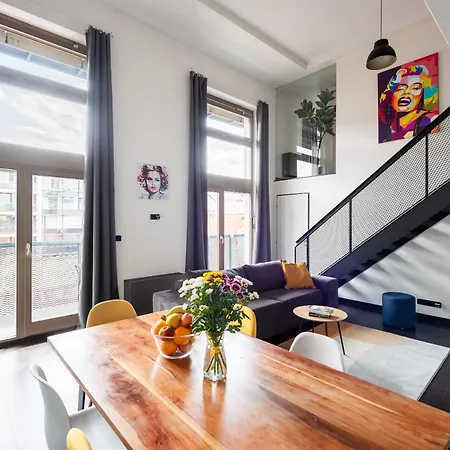 Apartment 2-level On Krizikova Near The Metro *