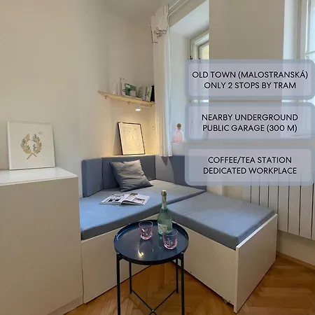 Apartmán Urban Retreat I Modern Boho In Lovely Letna District - 10 Minutes From Old Town