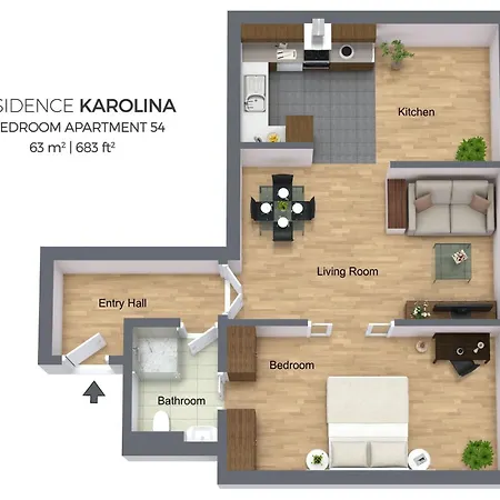 Karolina Apartment *