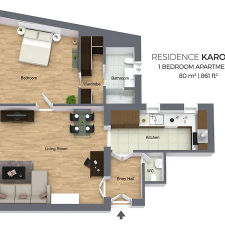Apartment Karolina Prague