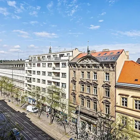 Center Wenceslas Square Old Town