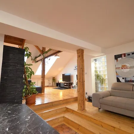 Apartment Dachgeschosswohnung Josefov Fuer 8 Personen In