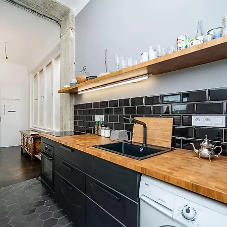 Floor Industrial With A River View Apartment Prague