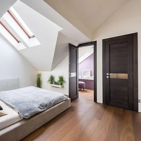 Luxusni S Terasou A Garazi Apartment