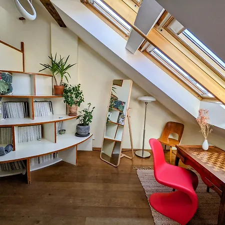 Guestrooms, Rooftop With Garden, Spacious Living Room, Character And Fireplace Praag
