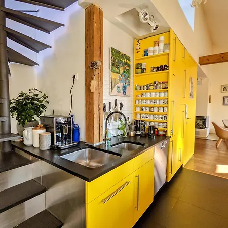 Guestrooms, Rooftop With Garden, Spacious Living Room, Character And Fireplace Gasthuis Praag