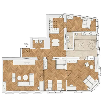Revolucni Old Town Apartment *