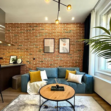 10 Minutes Charles Bridge Modern Apartment, *