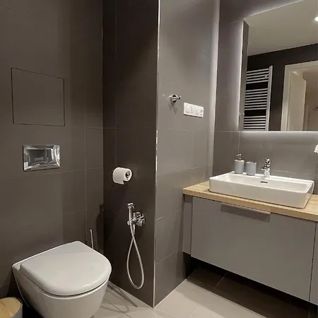 Apartment Modern Stylish With Private Garage