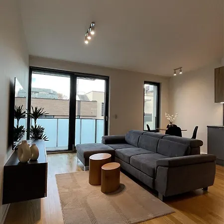 Modern Stylish With Private Garage Apartment