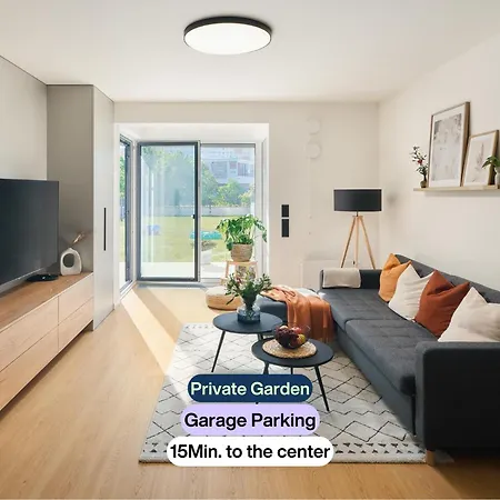 Beta - Garage, Air Condition, Garden, At Metro Apartment