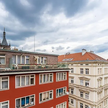 Charles Square Parking Apartment Prague