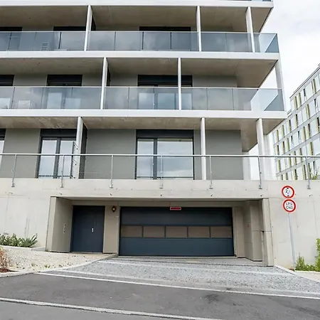 New Studio, King Bed, Free Parking, Terrace Apartmán Praha