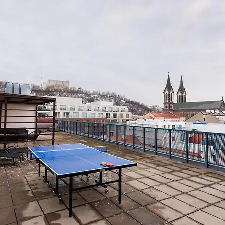 2-level On Krizikova Near The Metro