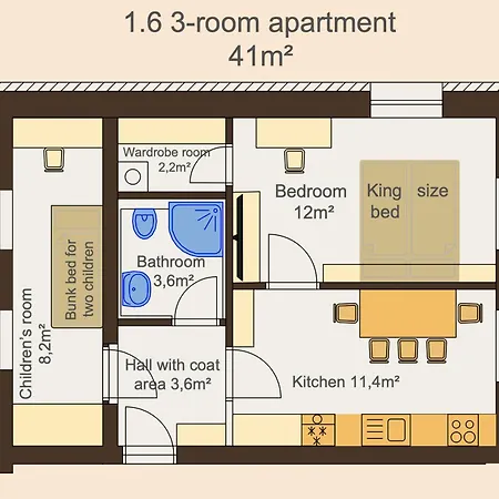 Apartmán Riverside Praha