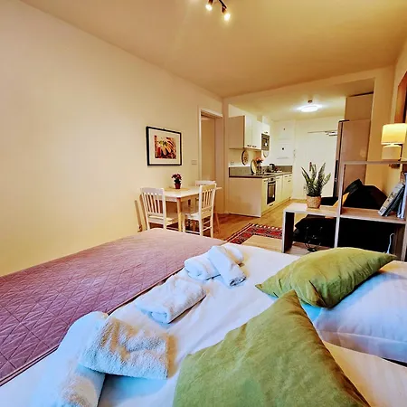 Apartment Live-inn Hotel-style 5 Apartments, 20 Mins To Centre, Gym, Reception, Free Parking, Lift, Roof Terrace & Game