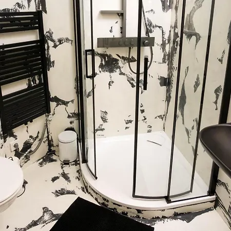 Black & White Apartment Prague By Wenceslas Square And Muzeum *
