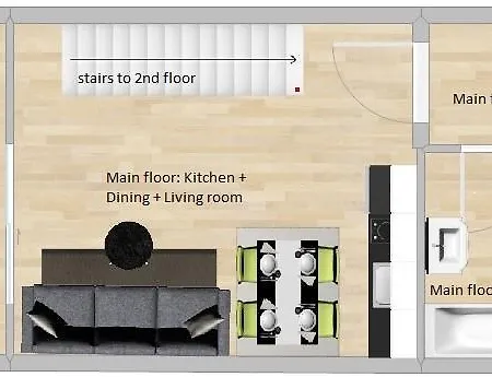 Apartmán Kent Ridge Loft, Sokolska *