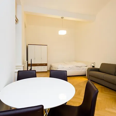 Modern Vsehrdova Apartment *
