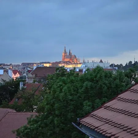Apartment Attic Hastalska Prague