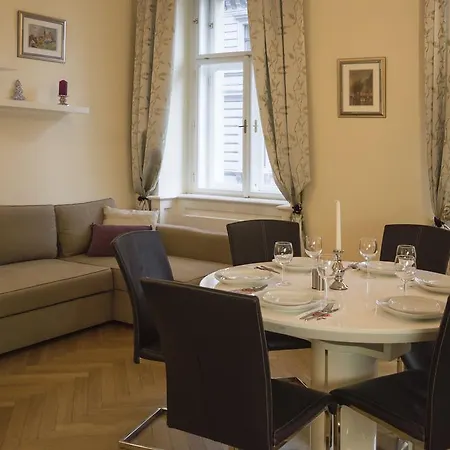 Modern Vsehrdova Apartment