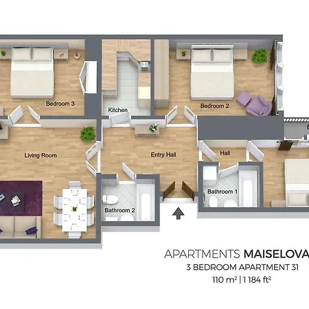 Appartamento Maiselova 5 *