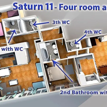 Saturn 아파트 *