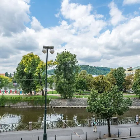 Riverside With A Balcony * Prague