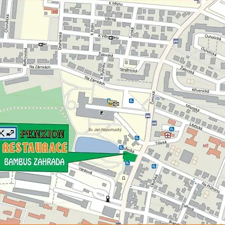 Apartmanhotel Bambus Zahrada Prága