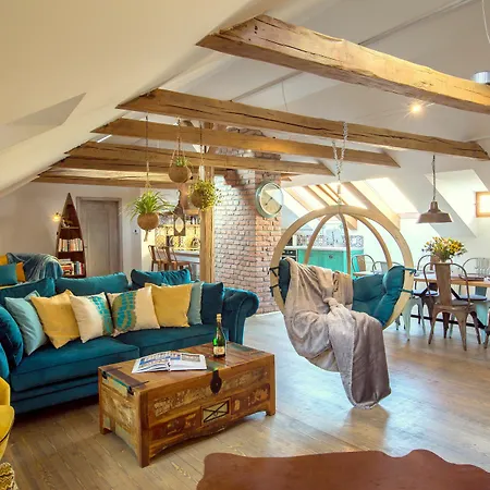 Gigantic Boho Chic 3 Bedroom 3 Bathroom Loft With Hanging Chair