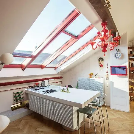 Unique Luxury Loft With Terrace In Old Town Apartment