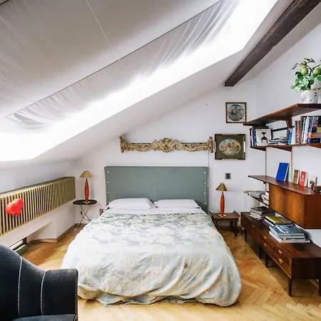 Unique Luxury Loft With Terrace In Old Town Apartment Prague