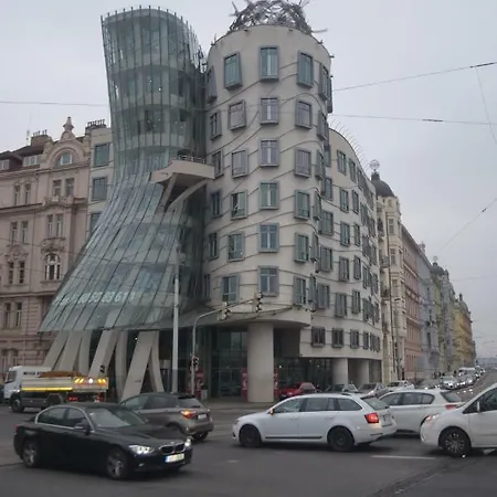Apartment The Dancing House Residence, Two Bedroom With Balcony Near River!