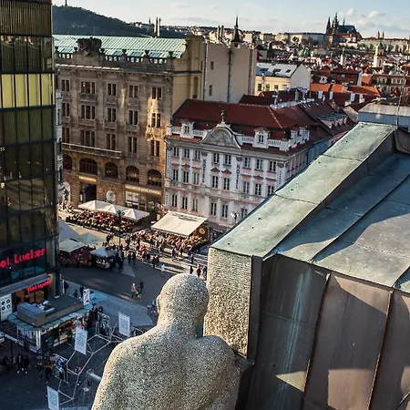Wenceslas Square Terraces Apartment Prague