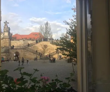 At The Golden Scissors Hotel Prague