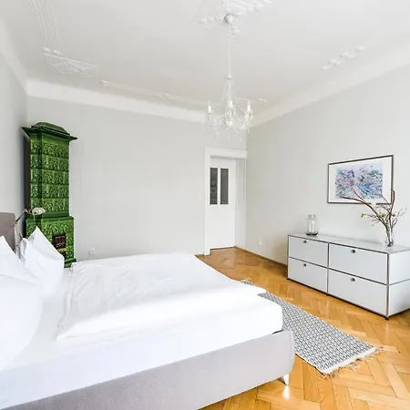 Art Nouveau Old Town Apartment Prague