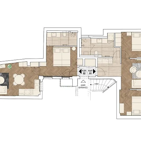 Apartment Soukenicka Old Town Prague