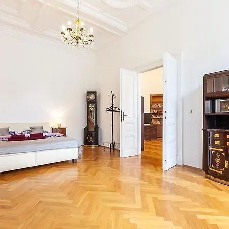 Royal Apartment By Charles Bridge View Of Saint Nicholas Church Apartment