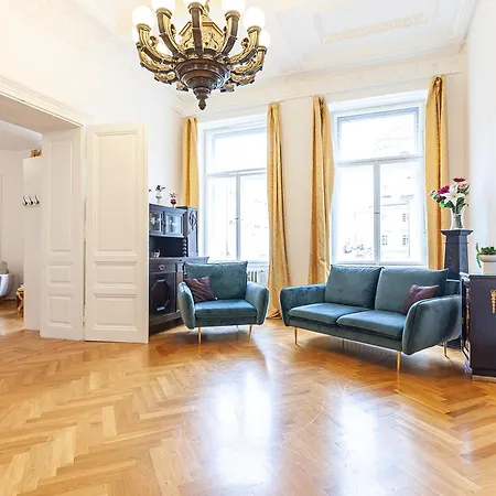 Apartment Royal Apartment By Charles Bridge View Of Saint Nicholas Church Prague