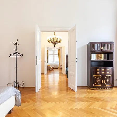Royal Apartment By Charles Bridge View Of Saint Nicholas Church Prague