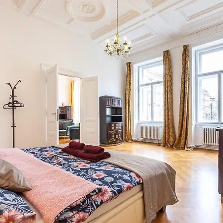 Royal Apartment By Charles Bridge View Of Saint Nicholas Church Apartment
