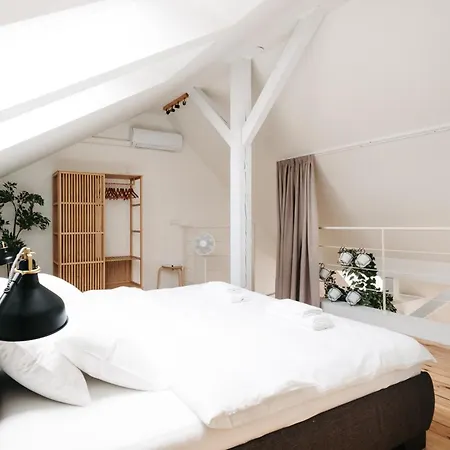 Modern Sunlit Loft With A/c In Prime Location Apartment Prague