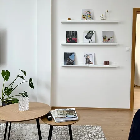 96m2 Designer Apartment, Free Garage Parking Apartment