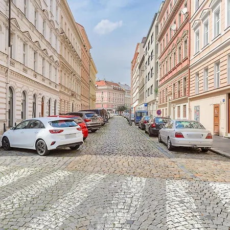 With 3 Bedroom For Family Apartment Prague