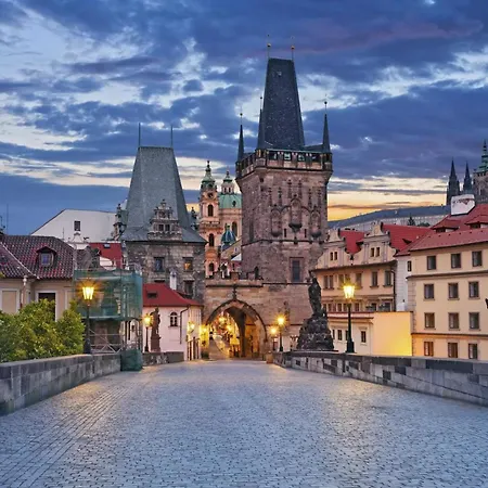 With 3 Bedroom For Family Apartment Prague