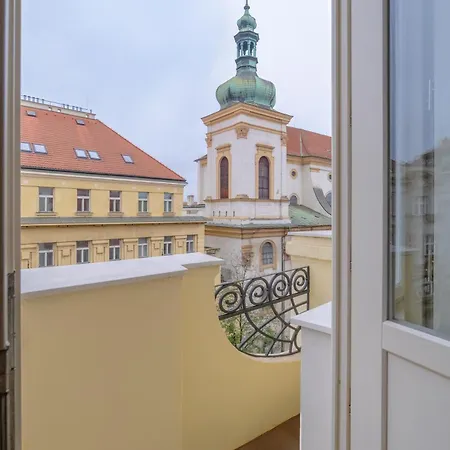 Apartment Chic Brick In Historic City By Rentez Prague