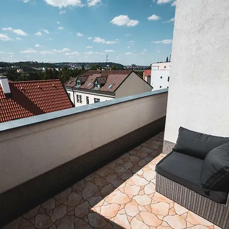 Point Flat, Beautiful View From Terrace To Castle