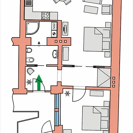 Apartment No 0A Anenska 13 - Stare Mesto Apartment *