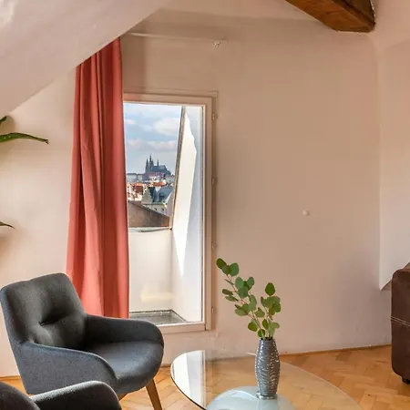 Stupartska - Tyn Church View With Terrace Apartment Prague