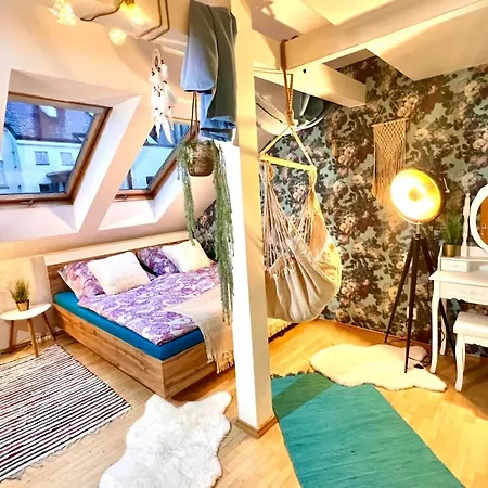 Duplex 2 With Quiet Terrace On Wenceslas Square Apartment Prague